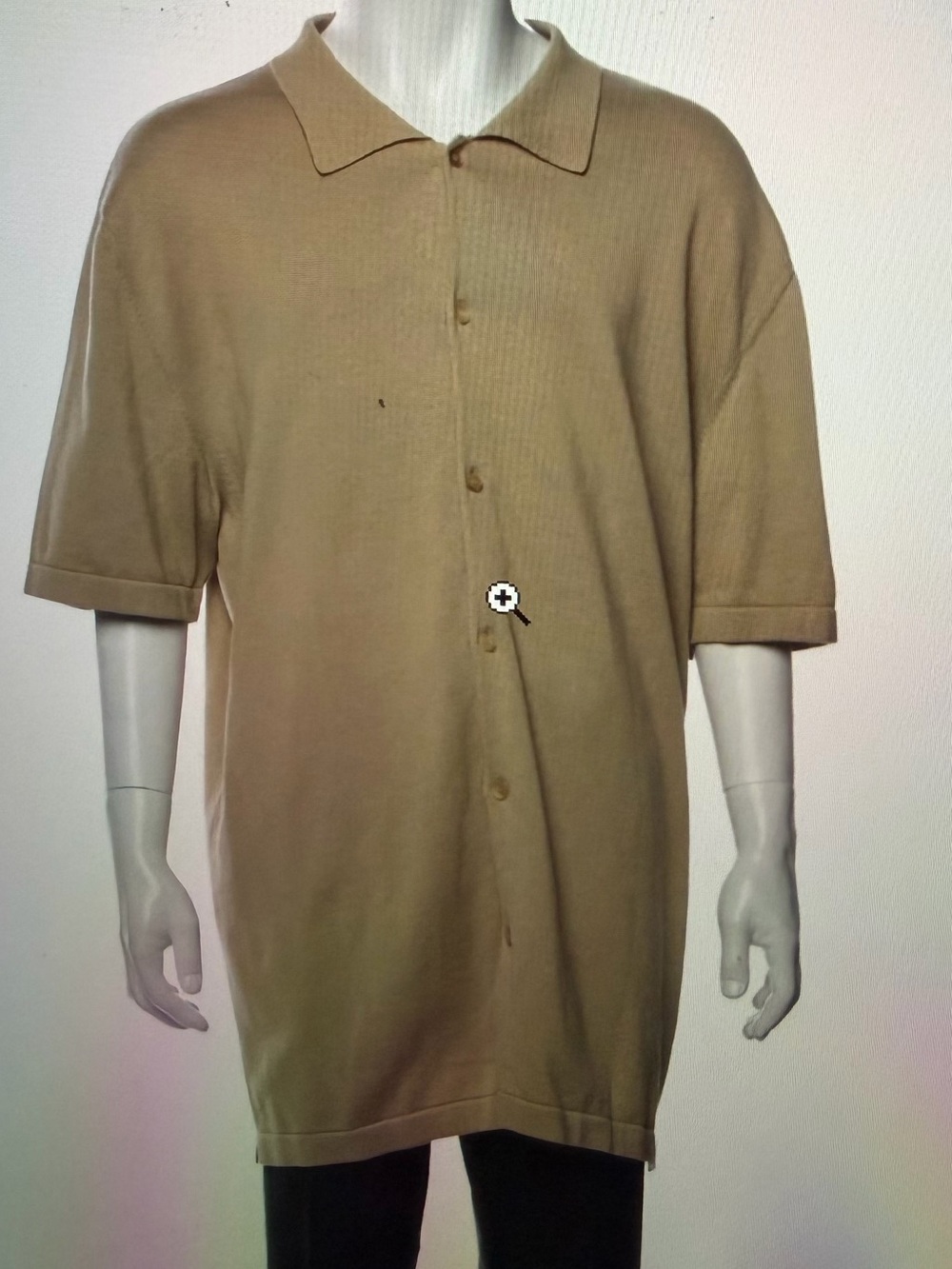 The Row Mael Short Sleeve Knit Polo Shirt